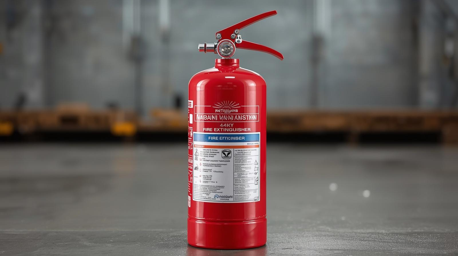 4KG Dry Powder Fire Extinguisher 2